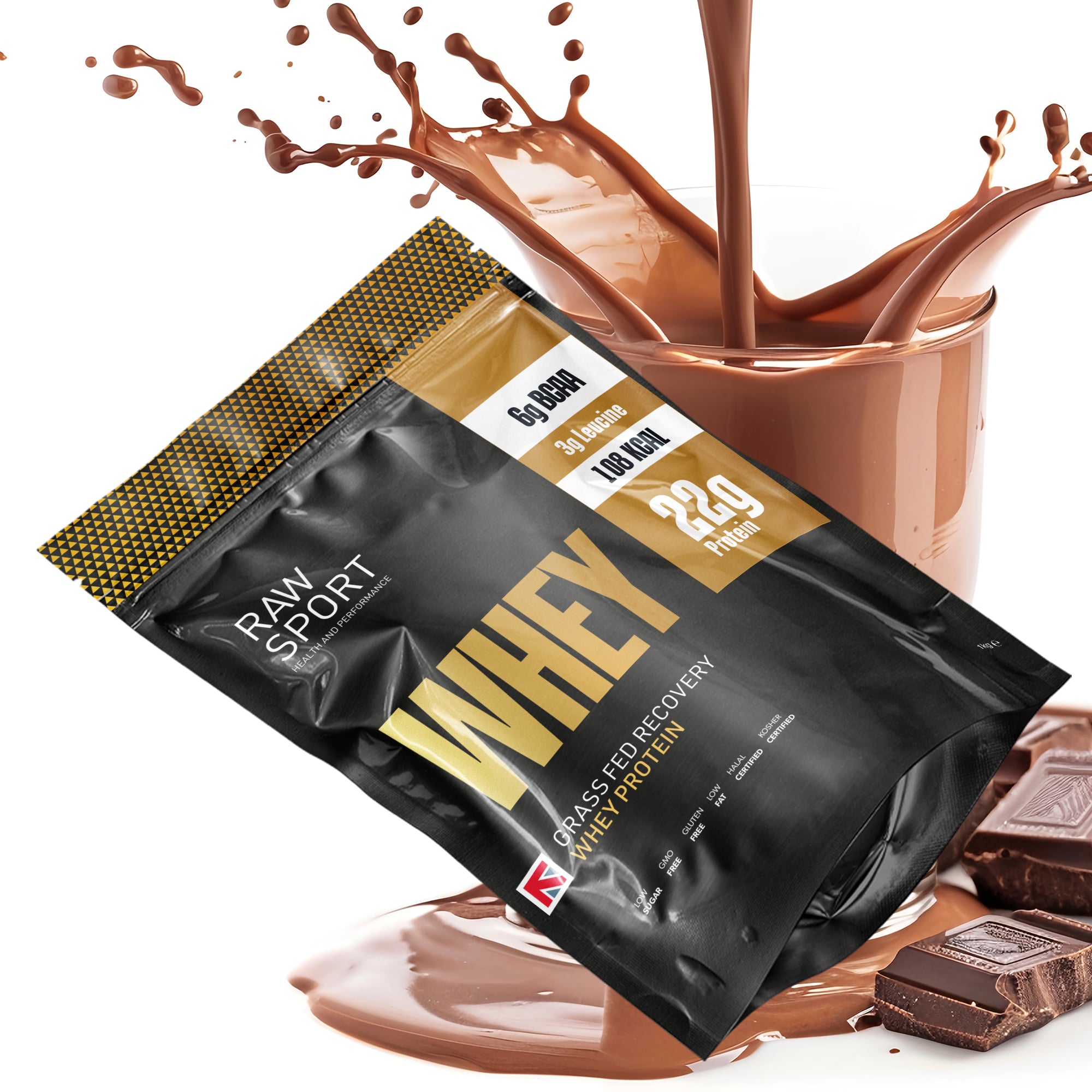 Grass Fed Whey Protein - Raw Sport