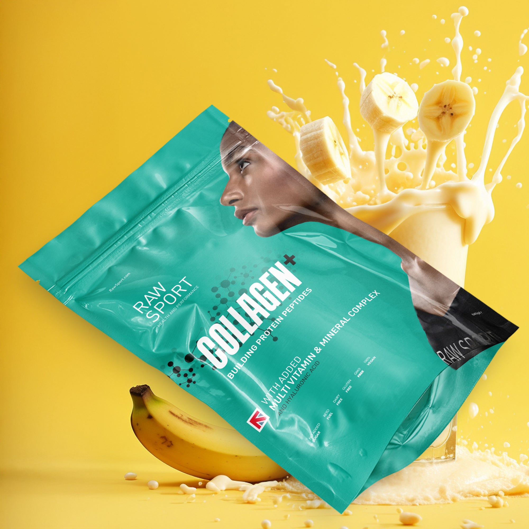 Collagen Peptide Protein Powder - Raw Sport