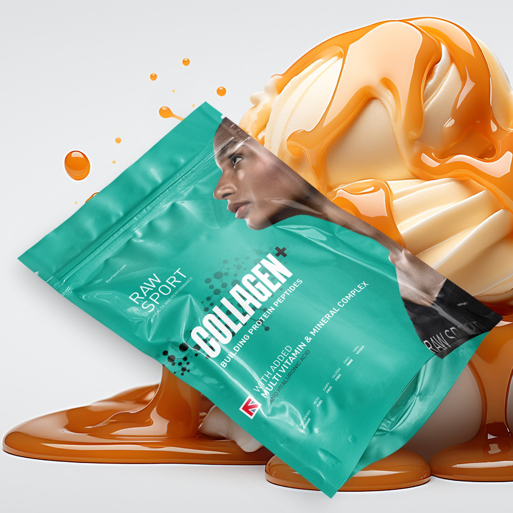 Collagen Peptide Protein Powder - Raw Sport