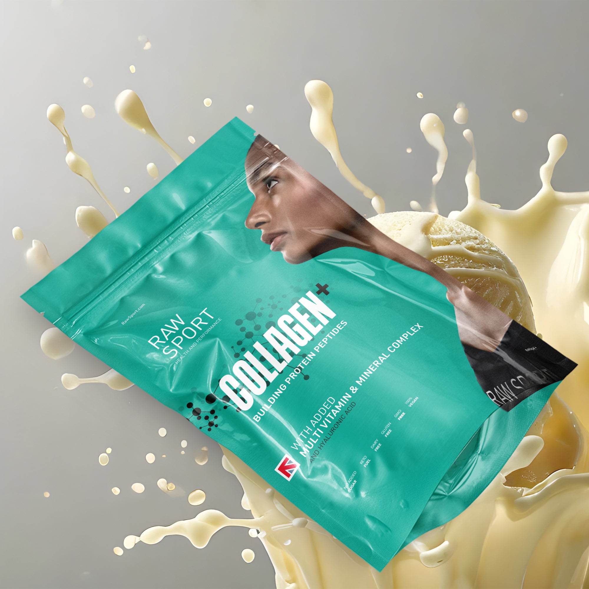 Collagen Peptide Protein Powder - Raw Sport