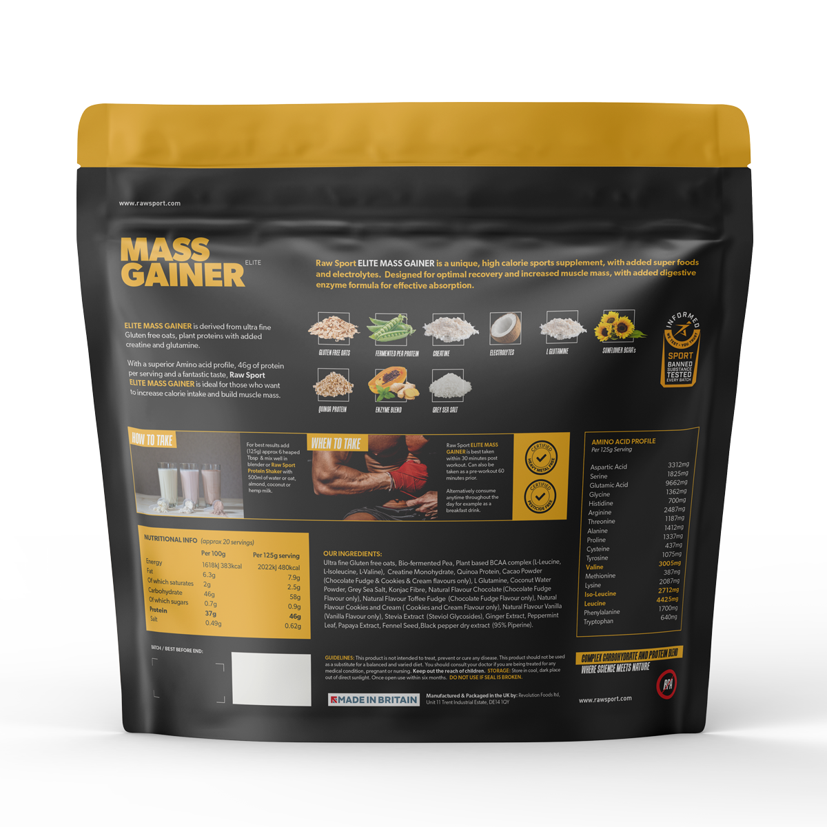 Mass Gainer Professional - Informed Sport