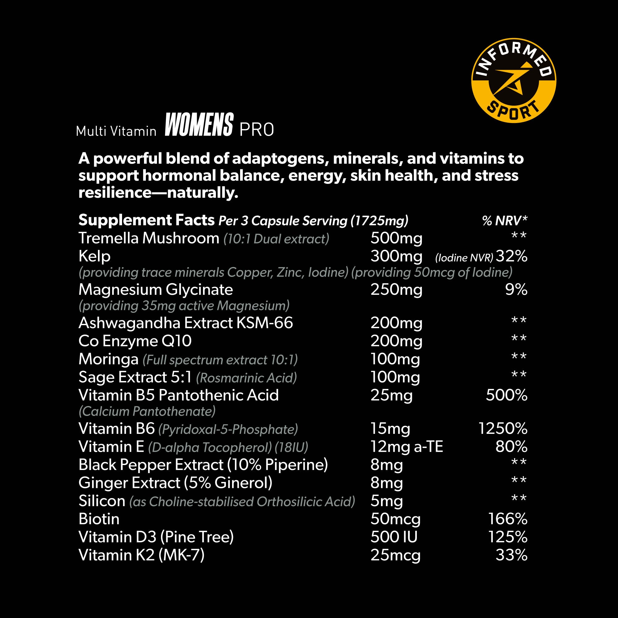 Womens Pro Multi Vitamin
