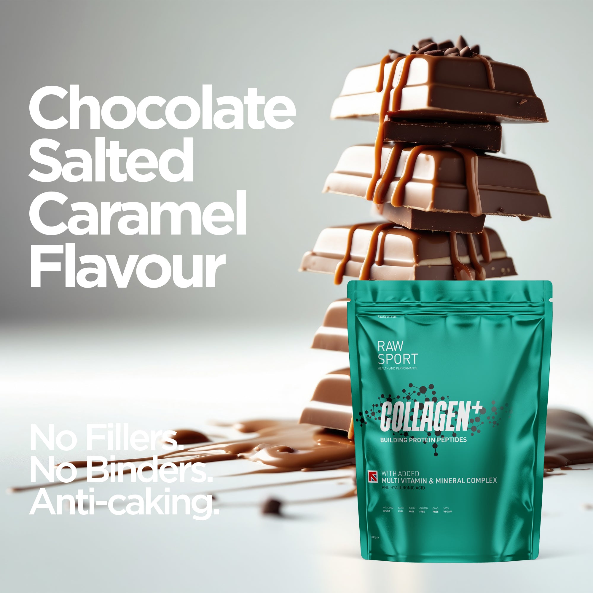 Collagen Peptide Protein Powder - Raw Sport