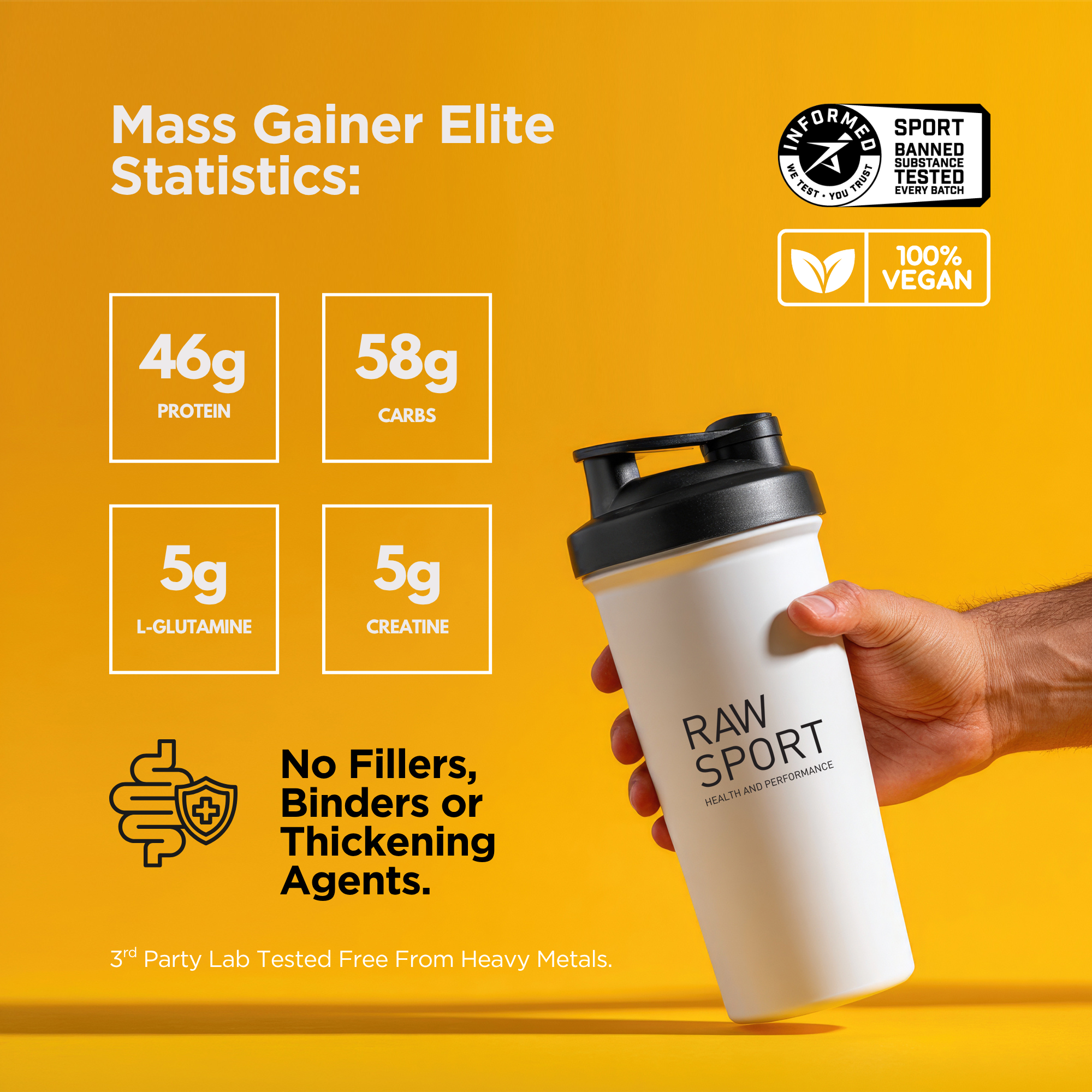 Mass Gainer Professional - Informed Sport - Raw Sport