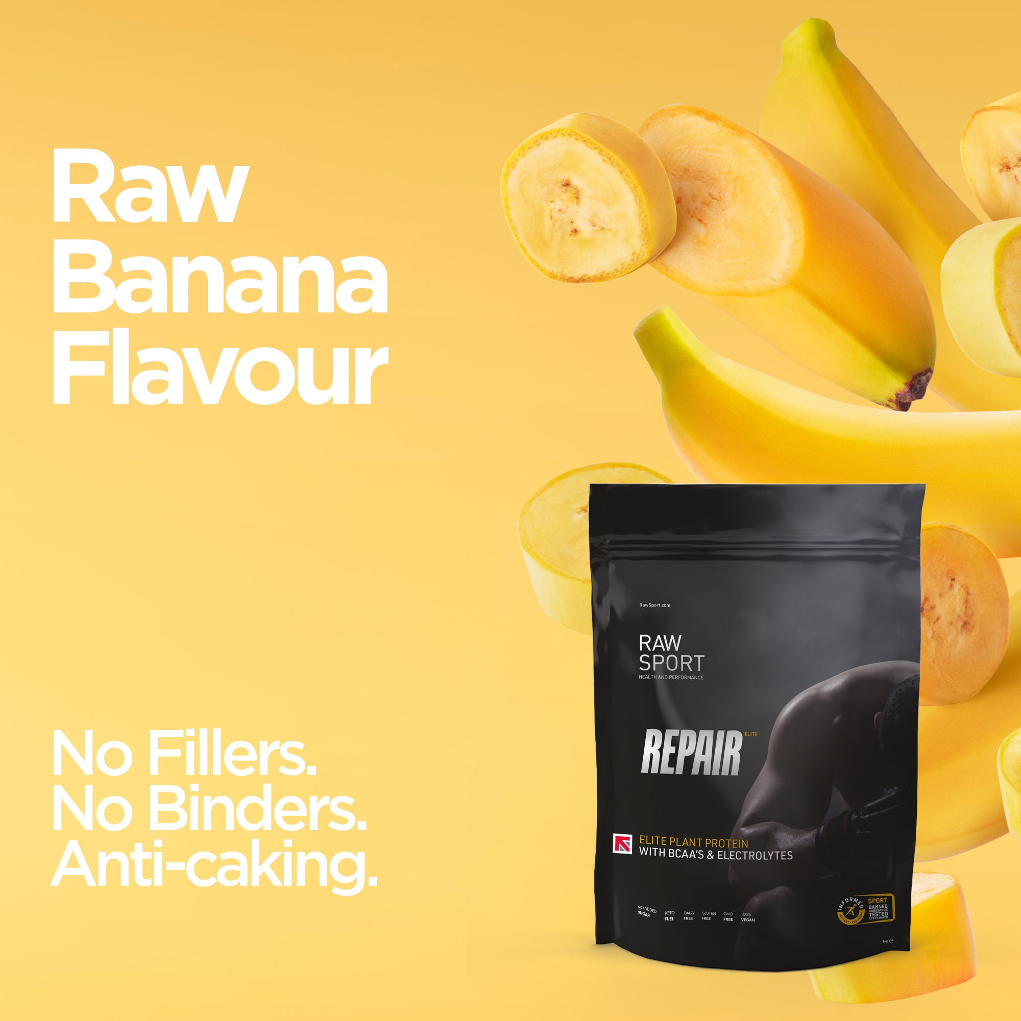 Elite Repair Protein Powder - Raw Sport