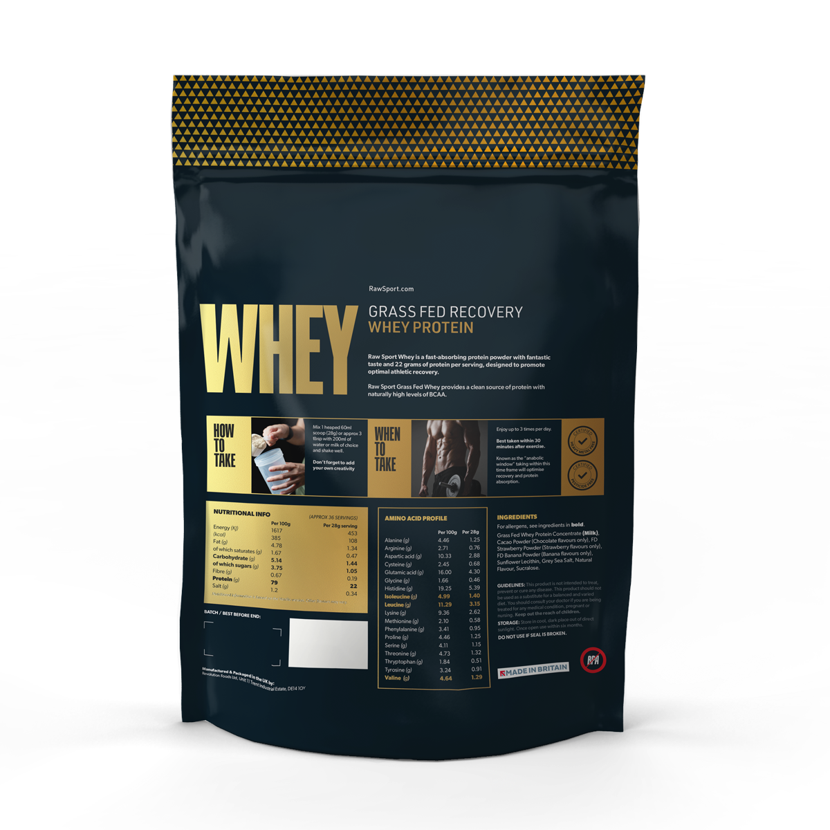 Grass Fed Whey Protein