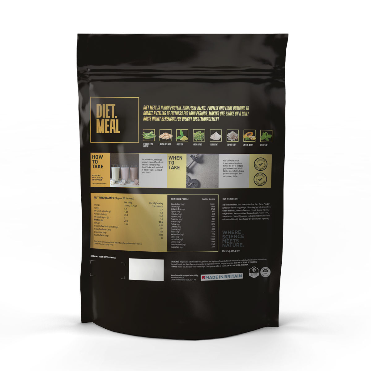 Diet Meal Protein (1KG) Powder
