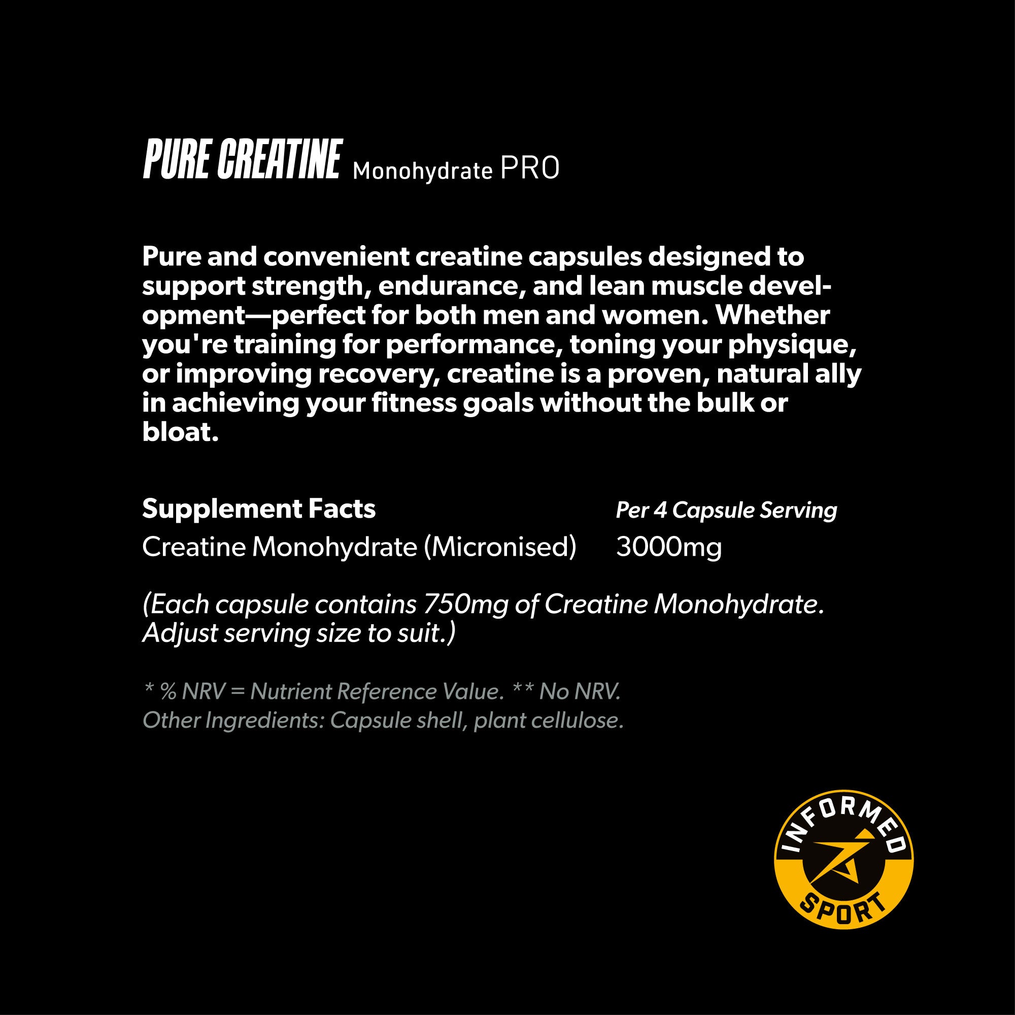Pure Creatine Pro | Informed Sport