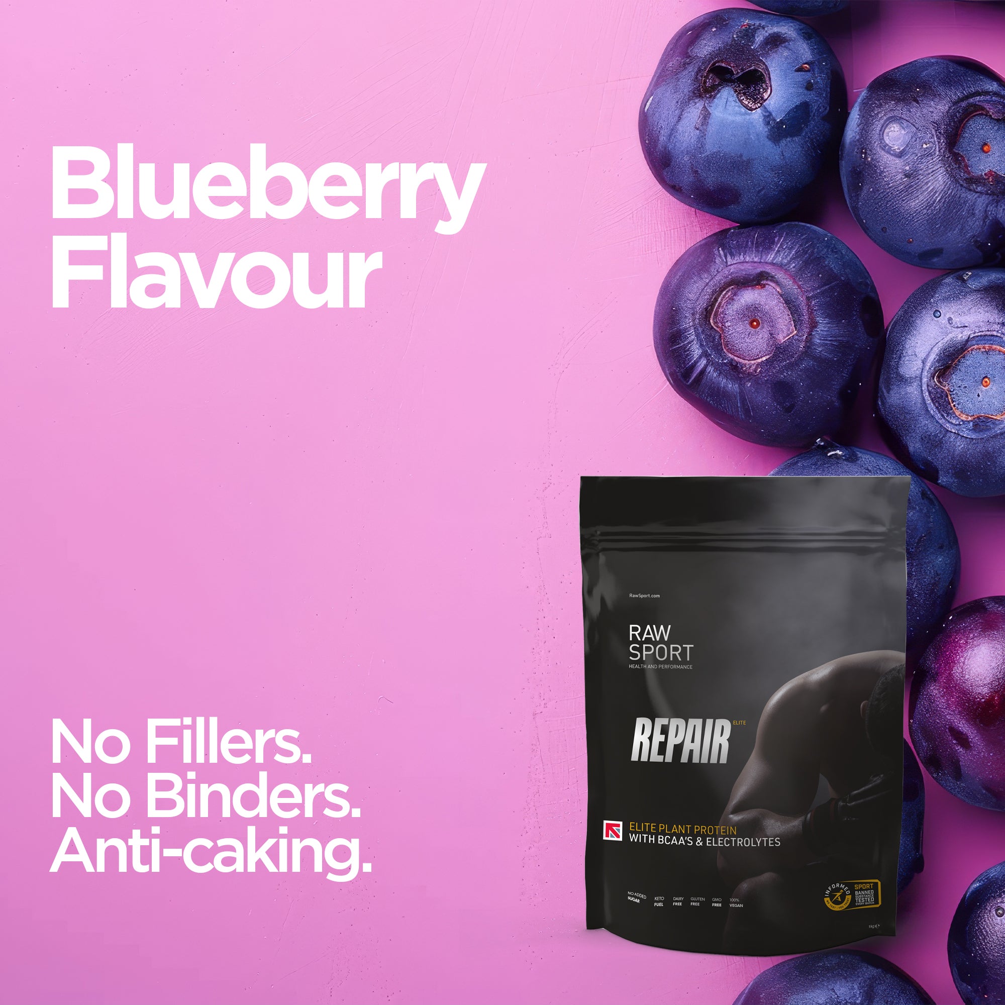 Elite Repair Protein Powder - Raw Sport