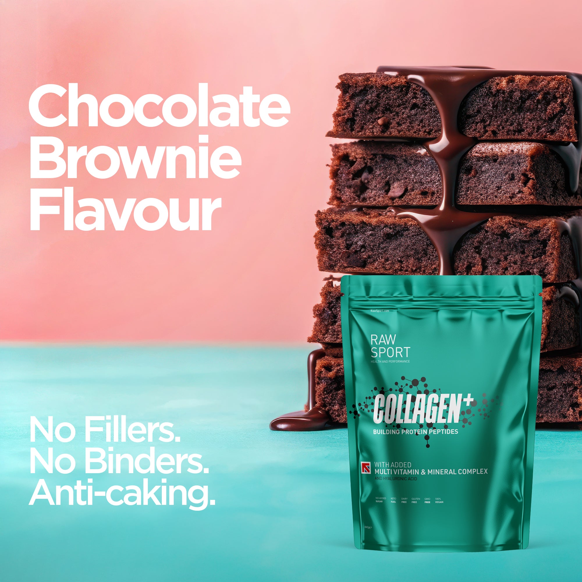 Collagen Peptide Protein Powder - Raw Sport