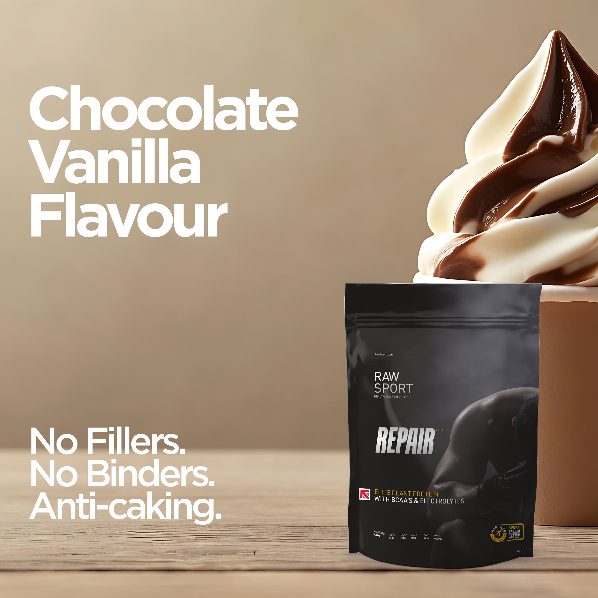 Elite Repair Protein Powder - Raw Sport