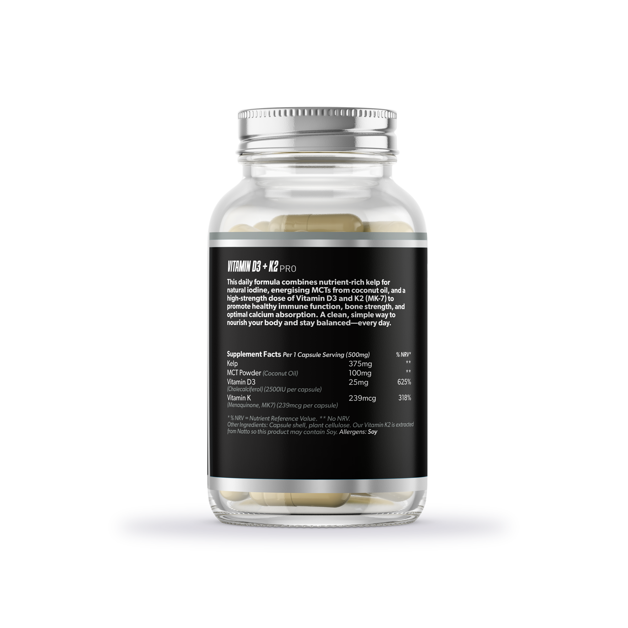 Vitamin D3 + K2 Pro