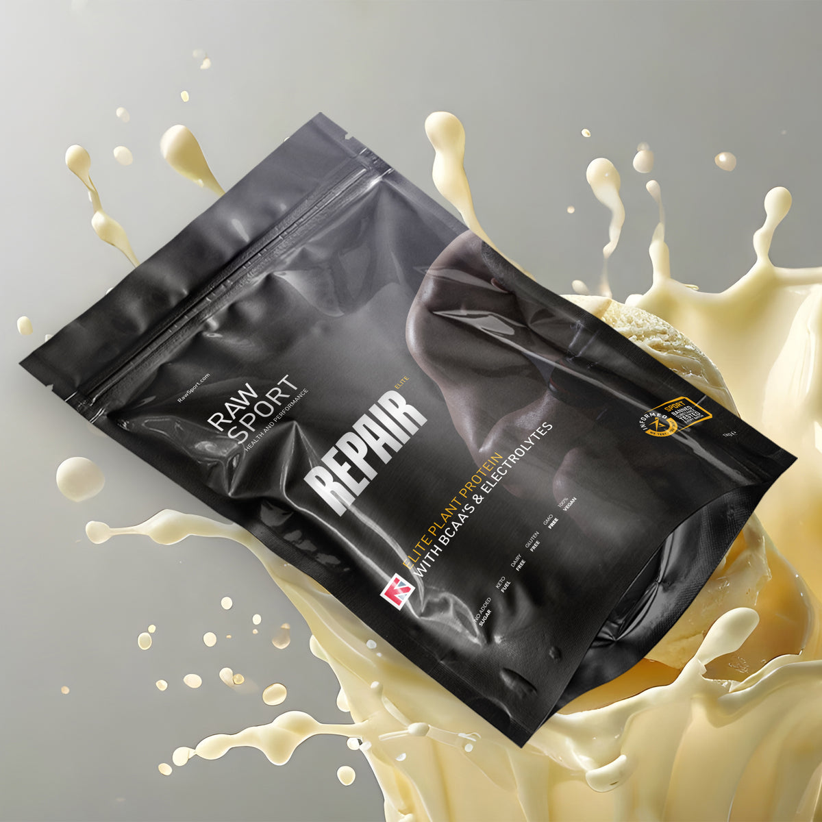 Elite Repair Plant Based Protein by Raw Sport
