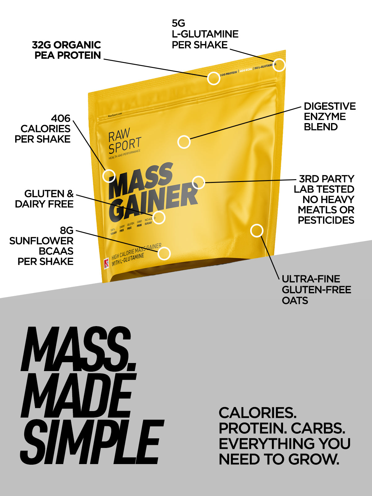 Mass Gainer | Plant Based Vegan