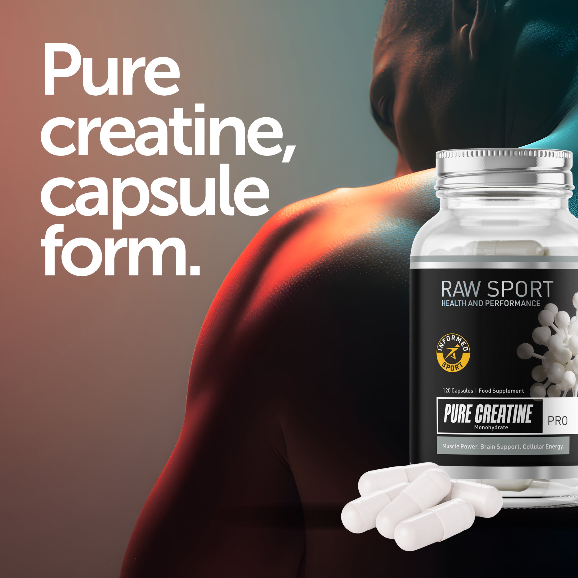 Pure Creatine Pro | Informed Sport - Raw Sport