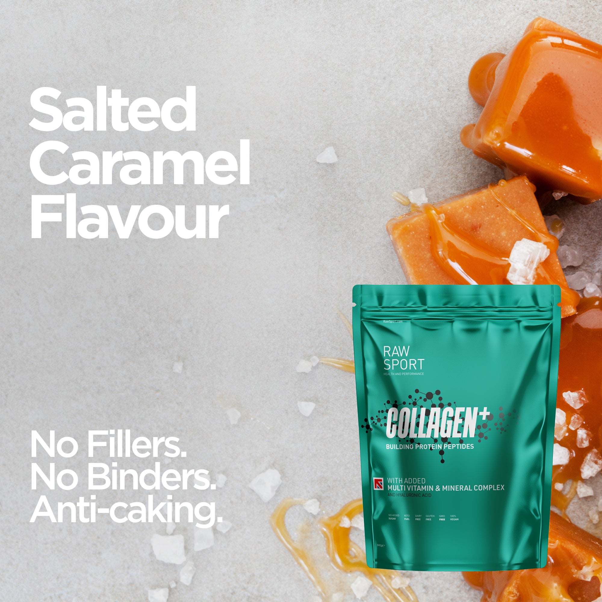 Collagen Peptide Protein Powder - Raw Sport