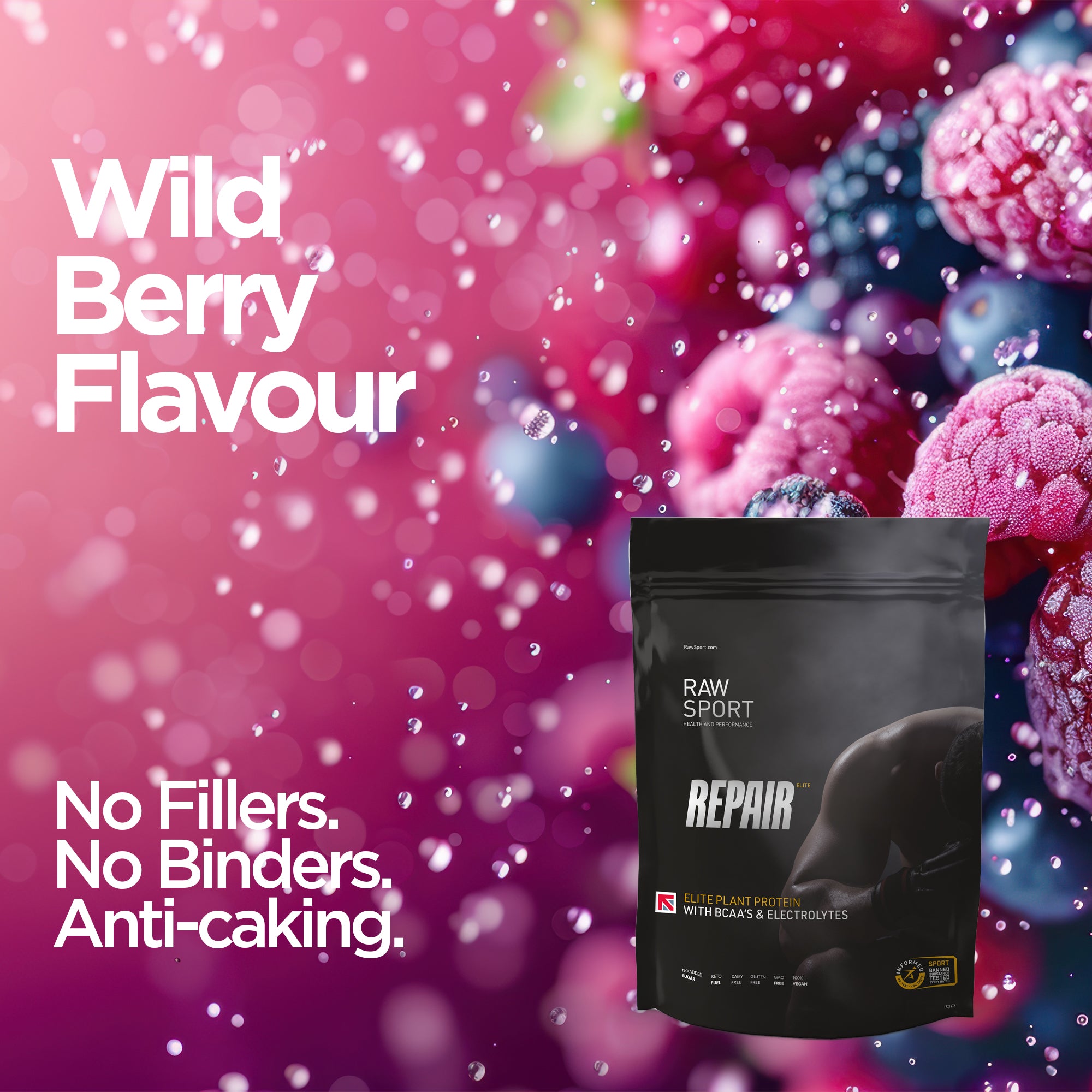 Elite Repair Protein Powder - Raw Sport